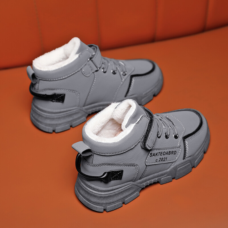 Παιδικές μπότες Νέα Φθινόπωρο/Χειμώνας 2024 Boys` Doc Martens Ζεστά αγορίστικα ρετρό μποτάκια για κορίτσια Snow μποτάκια
