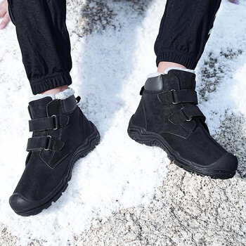 YISHEN Snow Boots Παιδικά Χειμερινά ψηλά ζεστά βελούδινα μποτάκια Παιδικά υπαίθρια καστόρινα μόδα Τάση για κορίτσια αγόρια Παπούτσια Bottes Βρεφικά