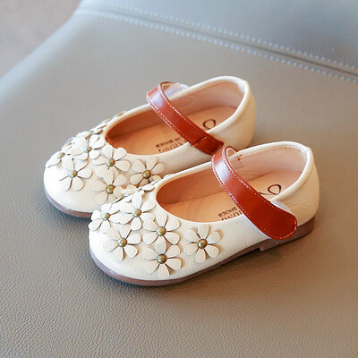 Laste koolikingad 2024 kevad-sügis tüdrukute kingad 1–2 aastased ühevärvilised lillelised pehme tallaga libisemisvastased väikeste tüdrukute peokingad