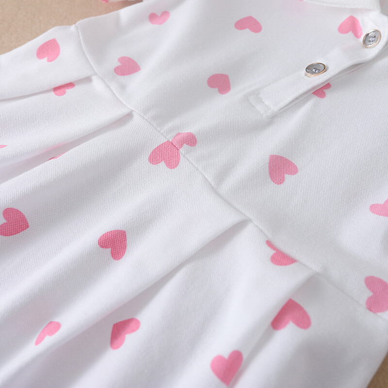 Tüdrukute riided 2024 Uued suvised printsessikleidid Lühikeste varrukatega Lastekleit Beebikleidid Lasterõivad 2–6 a.