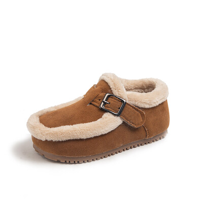 YISHEN Παιδικές μπότες χιονιού Χειμερινά ζεστά παπούτσια Λούτρινα μποτάκια για αγόρια κορίτσια Παιδικά καθημερινά βαμβακερά παπούτσια για νήπια Botas De Nieve