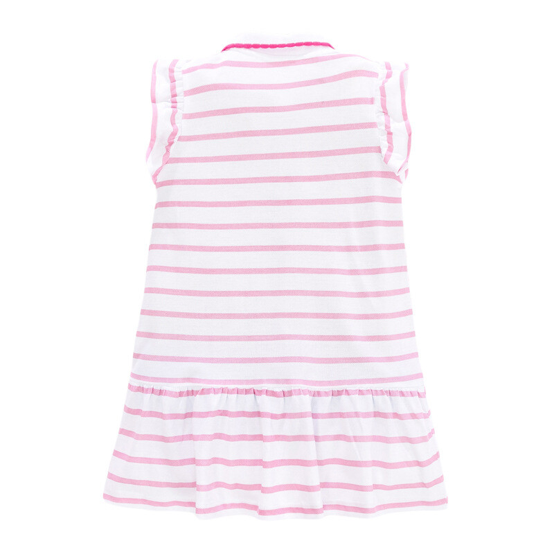 Little Maven 2021 uued suvised beebitüdrukute riided brändikleit väikelaste puuvillased triibulised ükssarviku mustriga kleidid 2–7-aastastele lastele