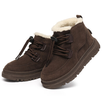 YISHEN Snow Boots Παιδικά Χειμερινά Παιδικά Παπούτσια Ζεστά Αντιολισθητικά Κοντά Μποτάκια Αγόρια Κοριτσίστικα Χειμερινά Παπούτσια Suede βελούδινα Botas De Nieve