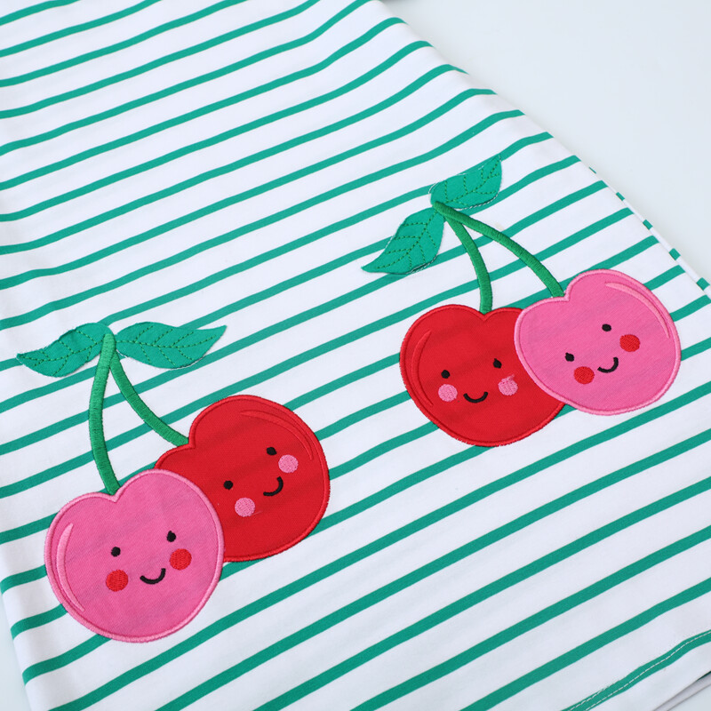 Little maven 2024. aasta suvi, tüdrukud, lapsed, riided, multifilm, tikitud kirsiprintsessi sünnipäevaks tüdrukute kleidid pühade peokleit