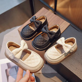 Elegantsed kahvatu mustriga Vamp koolikingad Tüdrukutele Täielikult tasase kontsaga Väike tüdruk mary jane Kingad Lasteprintsessi vabaajajalatsid