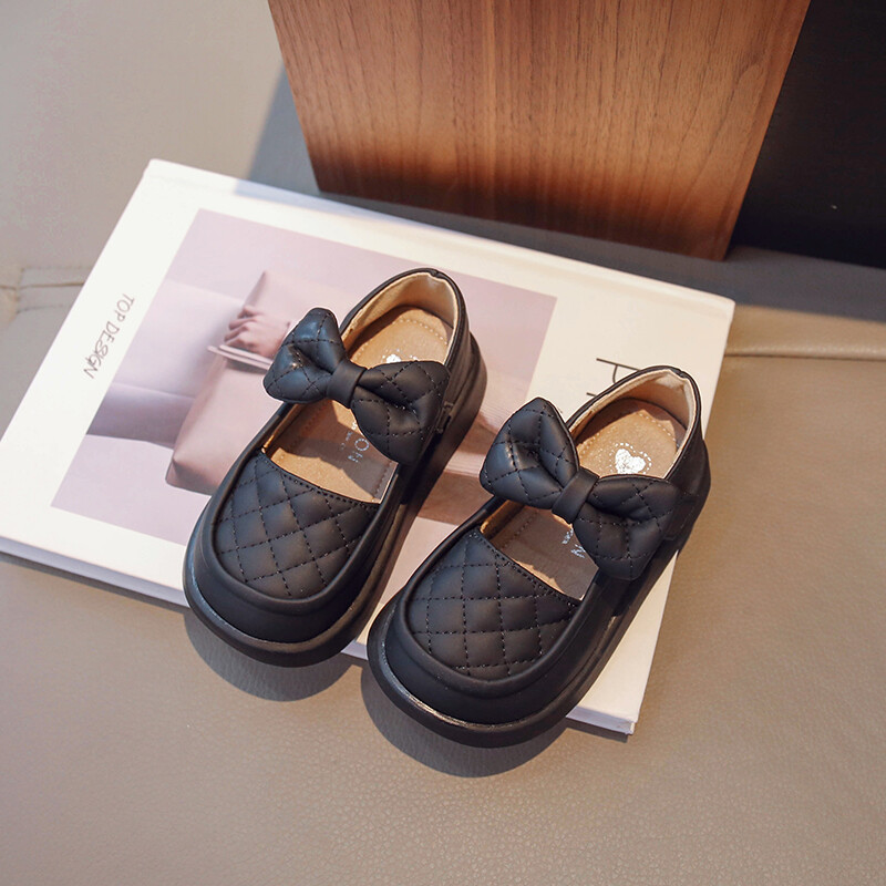 Elegantsed kahvatu mustriga Vamp koolikingad Tüdrukutele Täielikult tasase kontsaga Väike tüdruk mary jane Kingad Lasteprintsessi vabaajajalatsid