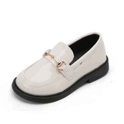 Pantofi din piele pentru copii retro britanici Pantofi pentru copii Mocasini pentru copii din piele moale Pantofi apartamente pentru copii Design de modă Bomboane pentru copii mici Fete mari