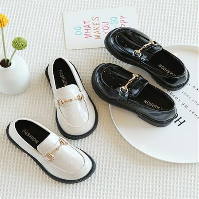 Britanske retro dječje kožne cipele Dječje mokasine Mekane kožne cipele za djecu Modni dizajn slatkiša za malu djecu Velike djevojčice