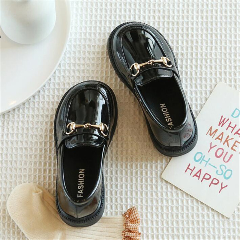 Britanske retro dječje kožne cipele Dječje mokasine Mekane kožne cipele za djecu Modni dizajn slatkiša za malu djecu Velike djevojčice