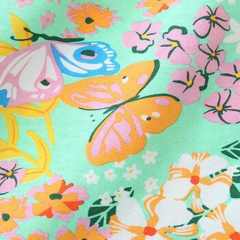 Little maven Summer Butterfly Print Πλεκτά βαμβακερά φορέματα για κορίτσια Χαριτωμένα παιδικά ρούχα γιορτινά Βρεφικά κορίτσια Princess Sundress Vestidos