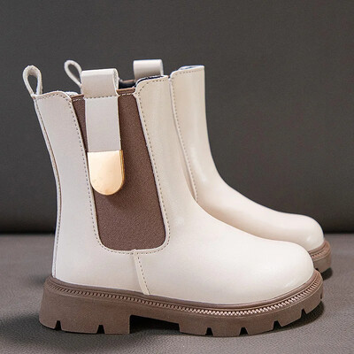 Talvised Tüdrukute Saapad Laste Kingad Tüdrukutele Sügismood Chelsea Saapad Briti Laps Talvine Soojad Veekindlad Poisi Poolsaapad Suurused 27-37