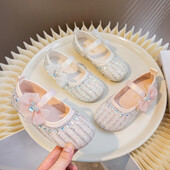 Armsad laste nahast kingad Kikilips Elegantne Tüdrukute Printsessikingad Kevad-Sügised Lapsed Chic Peo Pulmakingad Mood Rhinestone