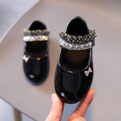 Fete cu flori, alb roșu, pantofi din piele prințesă pentru copii, pantofi pentru nuntă pentru fete, pantofi 1 2 3 4 5 6 7 8 până la 9 10 11 12 ani