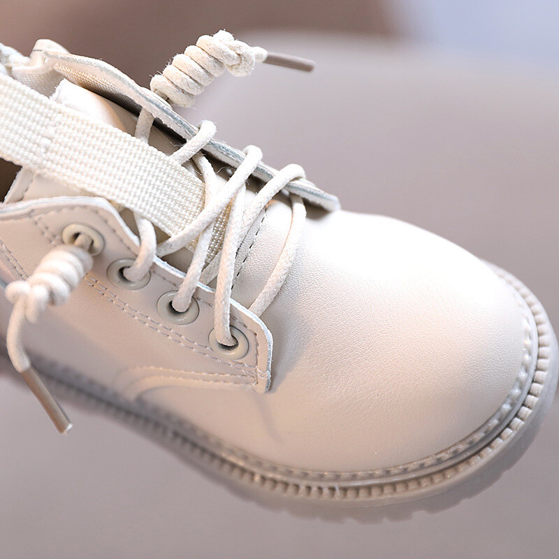 Vaikiški madingi batai rudens pavasario laisvalaikio sportbačiai kūdikiams vaikiški trumpi batai berniukams batai šonuose užtrauktukas vienspalviai sniego batai mažyliui