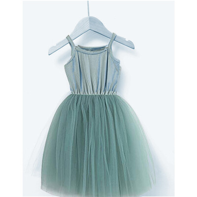 2023. aasta suvine armas tüdrukute printsesskleit lastele, varrukateta tüllriided, laste sünnipäevapidu Vestido, laste lihavõttepühade kostüüm