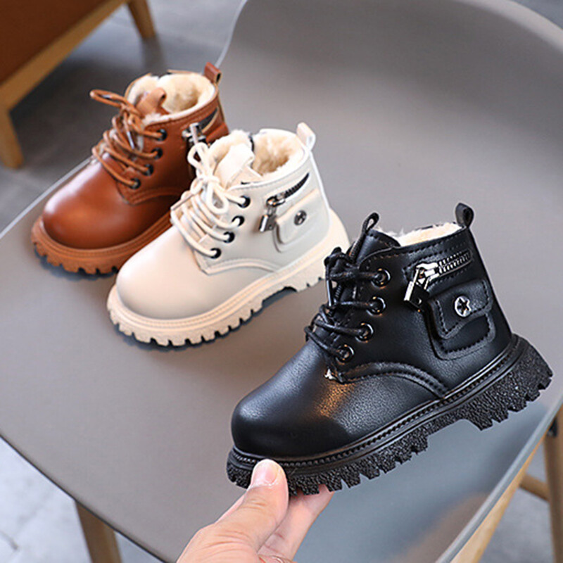 Dječje čizme za djevojčice i dječake Neklizajuće mekano dno otporno na habanje Dječje cipele za dječake i djevojčice Zgodne modne dječje tople cipele