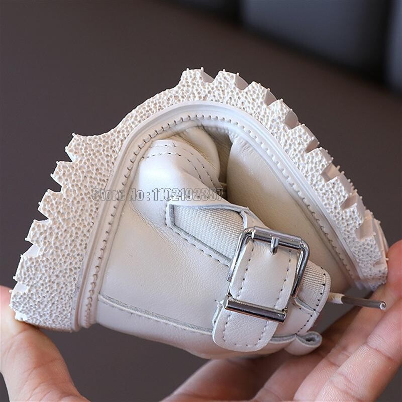 Bērnu puszābaki Ziemas Zēni Meitenes Maziem Bērni Skola Zīdaiņi Āda Pavasaris Rudens Bērnu Apavi