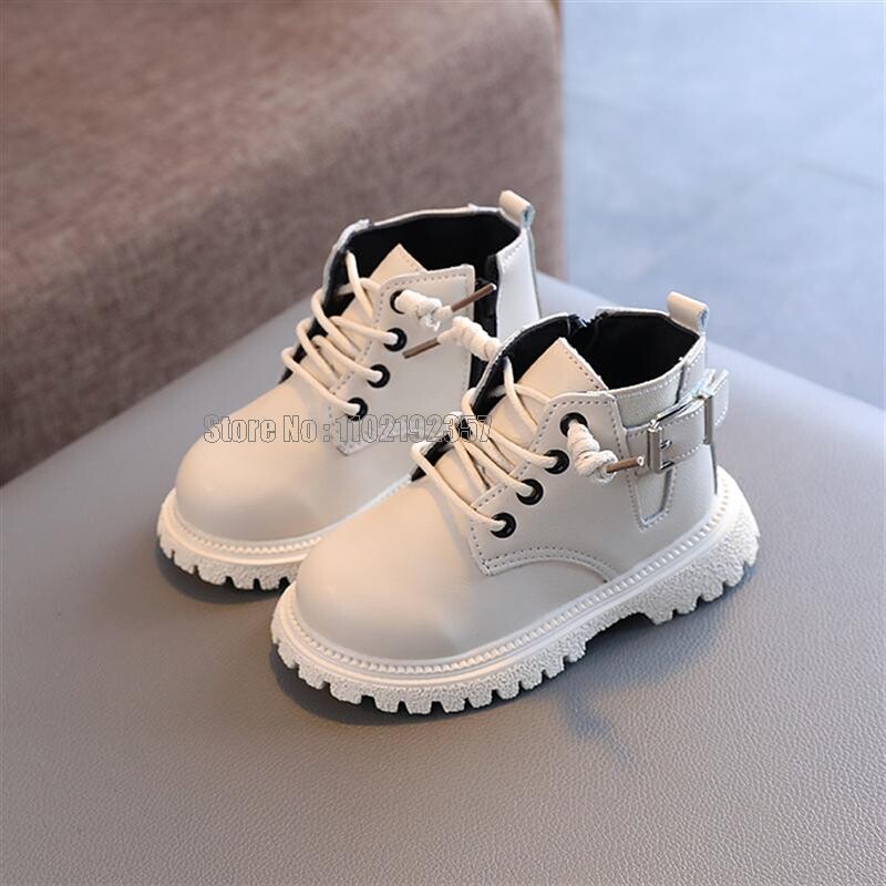 Bērnu puszābaki Ziemas Zēni Meitenes Maziem Bērni Skola Zīdaiņi Āda Pavasaris Rudens Bērnu Apavi