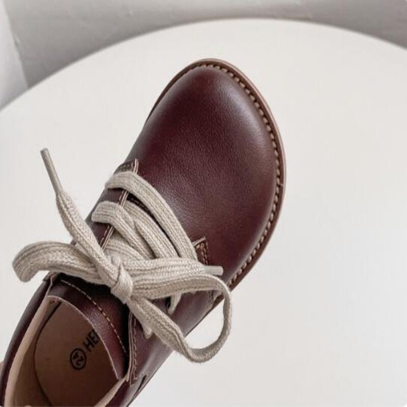 2024. Jesen Zima Nove dječje čizme Dječaci Djevojčice Kratke čizme Dječja modna kožna obuća Engleski stil Mekane čizme 21-33