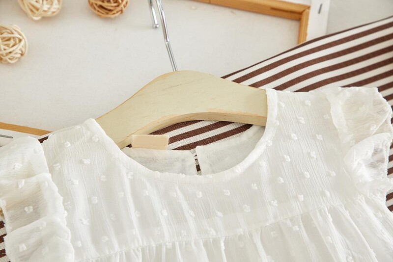 2024. Nova ljetna dječja haljina za djevojčice od šifona, haljina za princeze s letećim rukavima, rođendanska zabava, slatka odjeća, odjeća za djevojčice 3-7