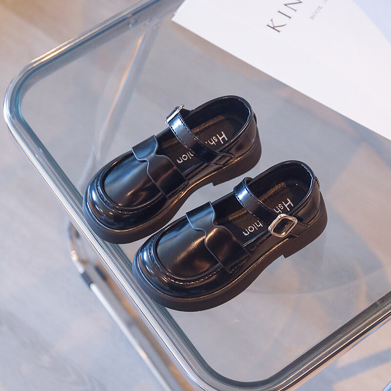 Rudens apavi bērniem 2024. gada pavasaris, rudens, jauni vienkrāsaini mīksta zole, pret slīdēšanu