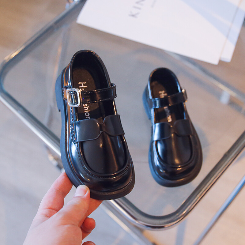 Rudens apavi bērniem 2024. gada pavasaris, rudens, jauni vienkrāsaini mīksta zole, pret slīdēšanu