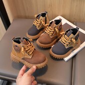 Dječje dječje kožne čizme Cipele za dječake proljeće jesen dječje čizme modne tople zimske čizme za malu djecu čizme za djevojčice za školu