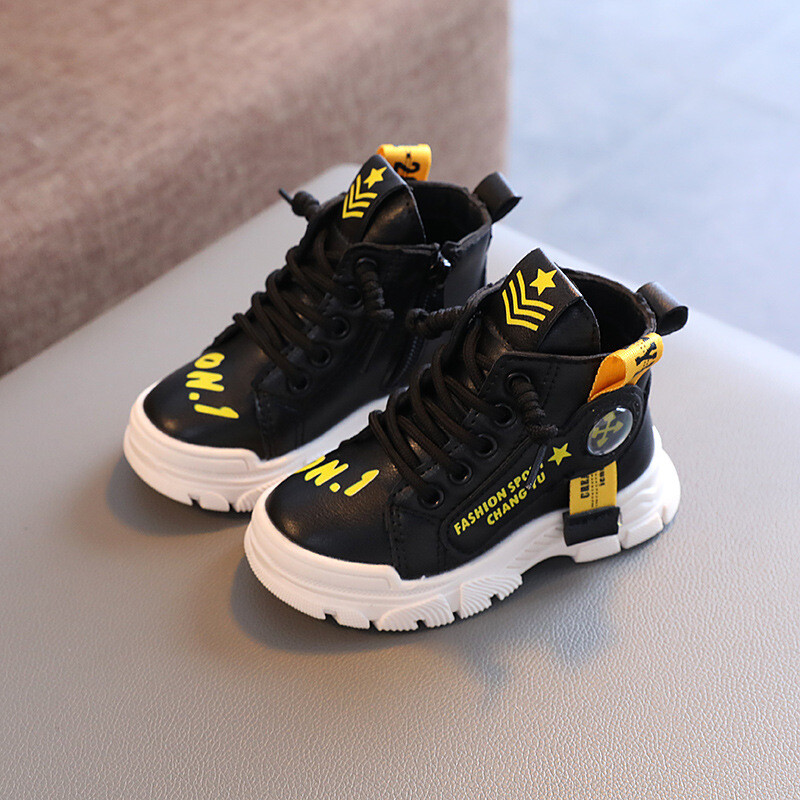 LASTE sügistalvised kingad 1-6 aastastele laste saapad tüdrukutele poistele poolsaapad pehmest nahast tossud suurus 21-30