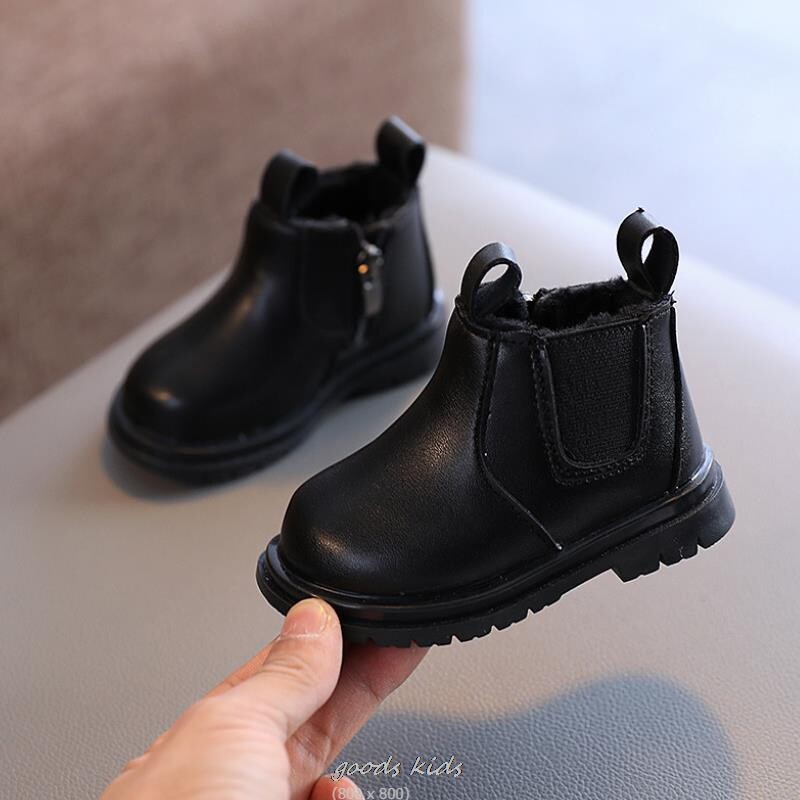 Rudens ziemas modes sniega zābaki bērniem bērnu gumijas zābaki mazuļiem zēniem meitenes maziem bērniem siltas kokvilnas plīša kažokādas 15-19