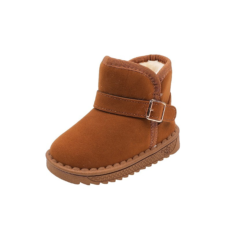 Beebi talvesaapad Soojad plüüsist nahast väikelaste kingad Mood poisid Tüdrukud libisemisvastane kummitald Beebi tossud väikelaste saapad