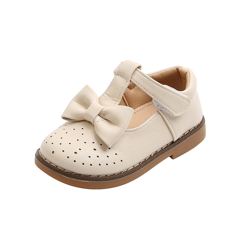 1 2 3 4 5 6 aastat 2021 Kevadmood Hollow Bow Beebikingad Kleit Tüdrukutele Nahast kingad Laste vabaajajalats väikelastele