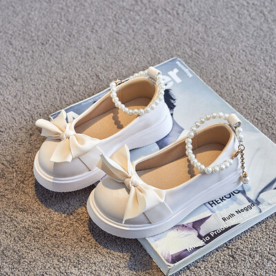 Tüdrukute nahast kingad, printsessikingad, suvised mustad Mary Jane kingad, tüdrukute kingad, pehme tallaga, libisemiskindlad lastejalatsid