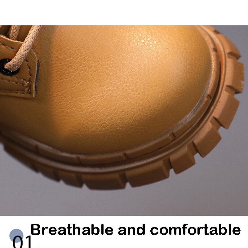 Laste nahast kingad Mood Mugavad laste lühikesed saapad Sügistalv Poisid Tüdrukud Sport Jooksmine Vabaaja lumesaapad