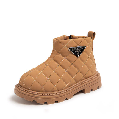 Lastesaapad Tüdrukutele Poistele Saapad Talvise Soojad Saapad PU Nahast Saapad Pehmed Tüdrukute Kingad Poistele Kingad Lapsed