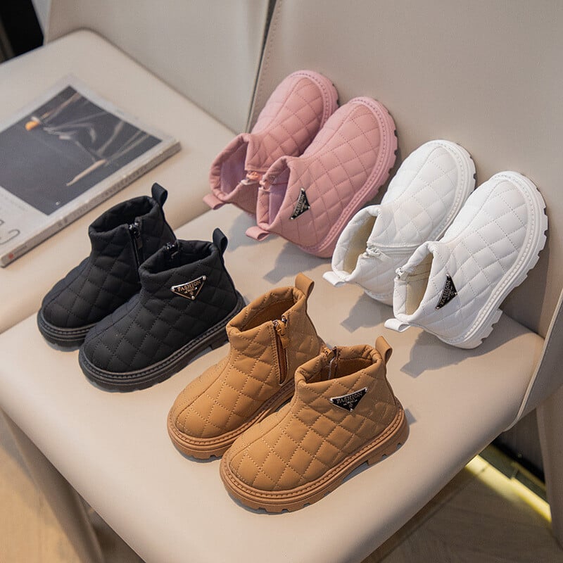 Lastesaapad Tüdrukutele Poistele Saapad Talvise Soojad Saapad PU Nahast Saapad Pehmed Tüdrukute Kingad Poistele Kingad Lapsed