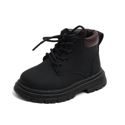 Παιδικά vintage μποτάκια Νέα φθινοπωρινά χειμωνιάτικα Παιδικά αντιολισθητικά άνετα μαλακά λαστιχένια εξωτερική σόλα Μποτάκια για αγόρια κορίτσια μόδας παπούτσια