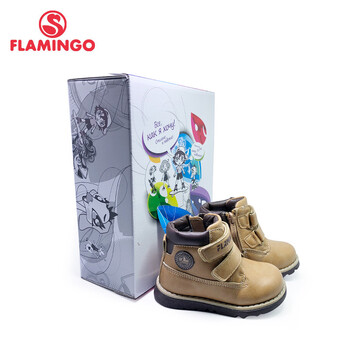 FLAMINGO Winter New Boys Casual Παπούτσια Φθινοπωρινό Σχολείο Τρέξιμο Αθλητικά Παπούτσια Παιδικά Υπαίθρια Γυμνά Μπότες Πεζοπορίας Γυμνά Παπούτσια για μωρά