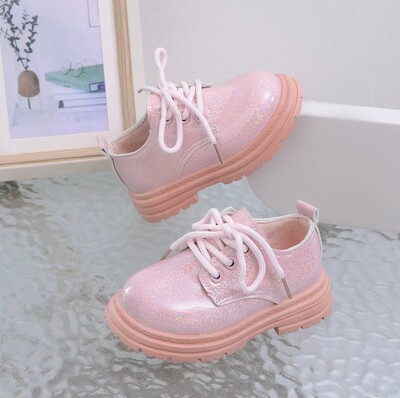 Lastejalatsid Läikivast nahast pinnaga nahast saapad tüdrukutele Talvekingad tüdrukutele Lastejalatsid tüdrukutele Poolsaapad platvormsaapad