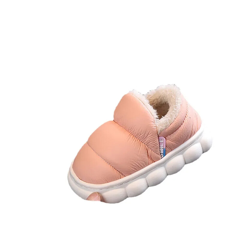 Talvised puuvillased kingad lastele Uued 2024 paksud soojad plüüsist jalatsid, lastele libisemisvastased poisid, tüdrukud, saapad, vabaajajalatsid, väikelapsed