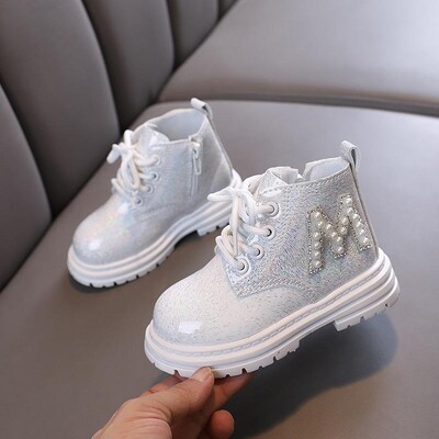 Νέες παιδικές κοντές μπότες Ευέλικτο Casual 2023 Φθινόπωρο Χειμώνας Φερμουάρ για αγόρια και κορίτσια Μπότες χιονιού Παιδικές μπότες μόδας για εξωτερικούς χώρους Παπούτσια