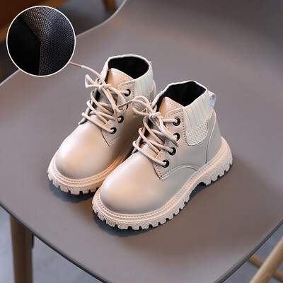 ΠΑΙΔΙΚΑ Μόδα Μποτάκια με Γούνα 1-6 Χρόνια Φθινόπωρο Χειμώνας Αγόρια Κορίτσια Δερμάτινα Snow Μποτάκια Παιδικά Παπούτσια Αθλητικά 21-30