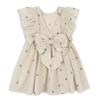 2024 Νέα χαριτωμένα φορέματα με φιόγκο για κορίτσια Καλοκαιρινή μόδα Casual μωρό φόρεμα πριγκίπισσας Παιδικά ρούχα Φόρεμα πάρτι γενεθλίων