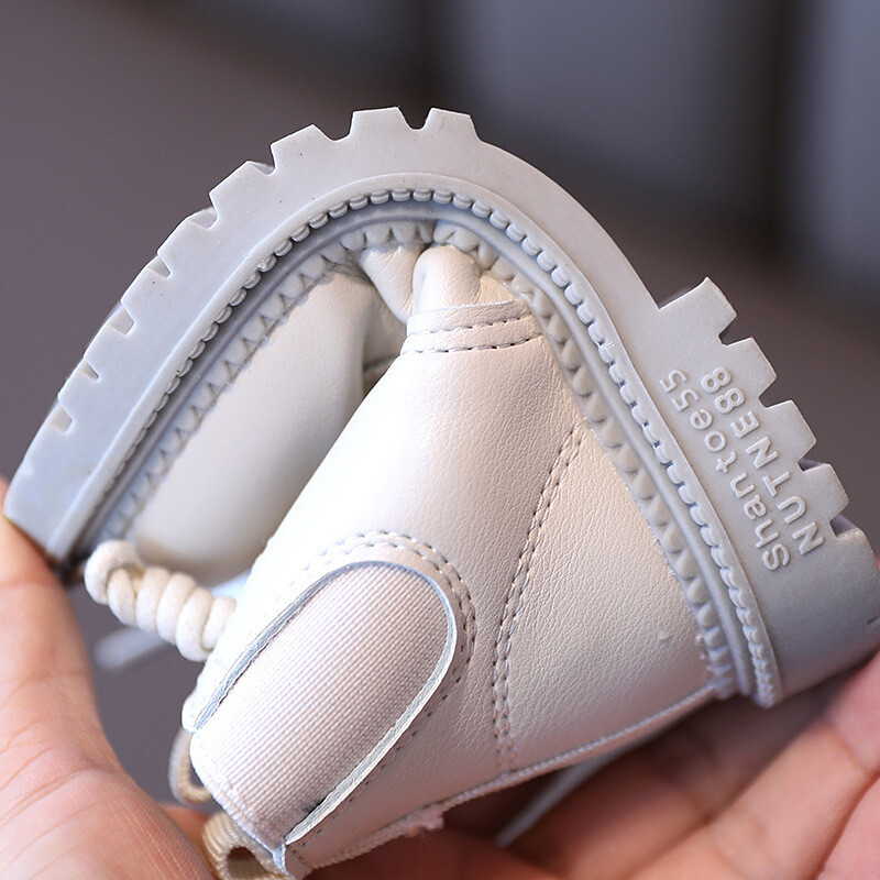 Dječje martinke Dječje cipele od PU kože za dječake Djevojčice Gumene čizme za djecu Vodootporne jesenske i zimske dječje cipele za snijeg