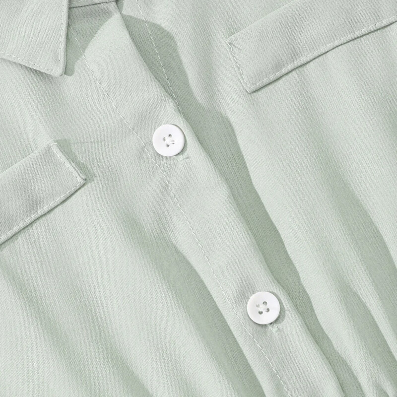 2024. aasta suvekleit laste tüdrukute riided 8 9 10 aastat vana lühikeste varrukatega, rohelise kirjaga laste printsessikleit vabaaja mood kleidid