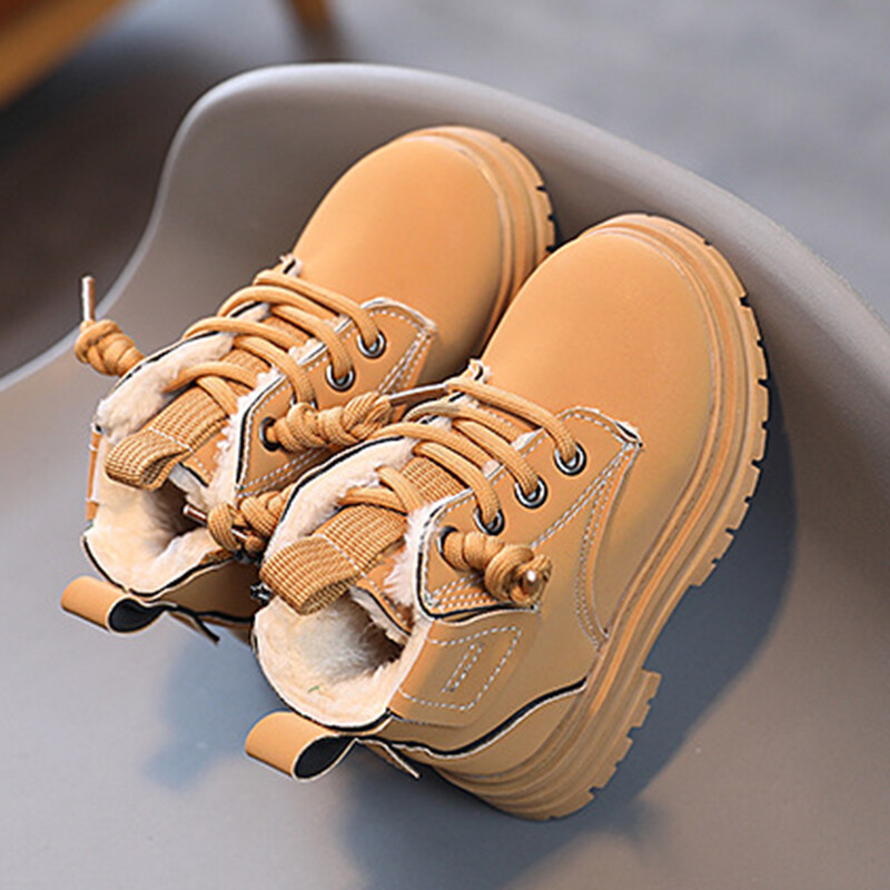 Cizme de iarnă Martins Oulylan 2024 pentru copii, băieți, fete, cu talpă moale, din piele, anti-alunecare, cizme pentru copii, impermeabile, rezistente la murdărie