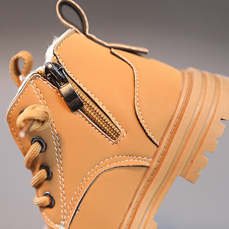 Cizme de iarnă Martins Oulylan 2024 pentru copii, băieți, fete, cu talpă moale, din piele, anti-alunecare, cizme pentru copii, impermeabile, rezistente la murdărie