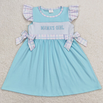 Reducere caldă rochie pentru fetițe roz, verzi, flori, funde cu volan, rochii până la genunchi, rochie de vară pentru copii mici, haine pentru copii