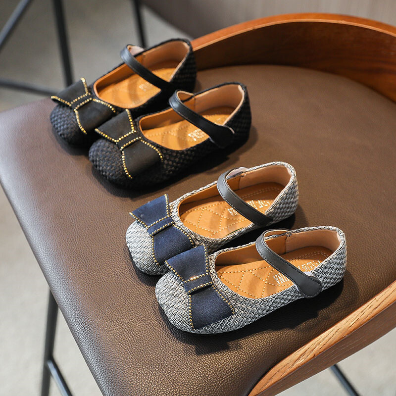 2 3 4 5 6 7 8 9 10 ani 2021 Copii Moda Arc Petrecere Pantofi pentru fetițe Prințesă Pantofi eleganti din piele pentru copii pentru școală