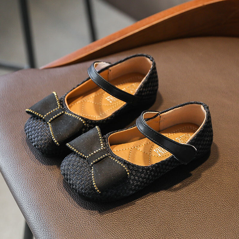 2 3 4 5 6 7 8 9 10 ani 2021 Copii Moda Arc Petrecere Pantofi pentru fetițe Prințesă Pantofi eleganti din piele pentru copii pentru școală