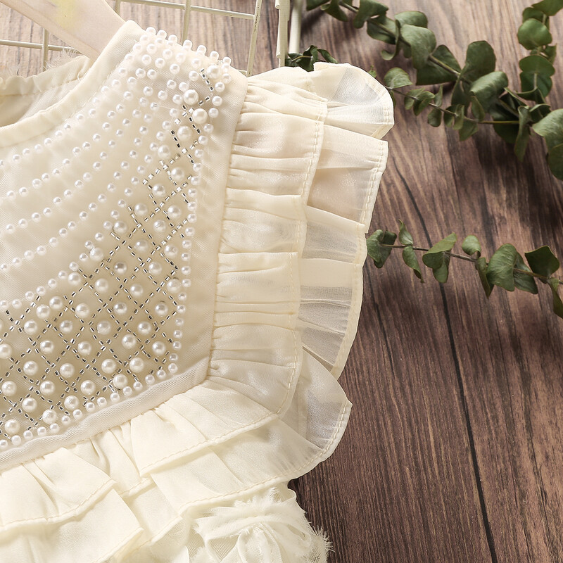 Lastele printsess pitskleit tüdrukutele ballile tutu kleidid varrukateta teismelistele riided suvine pulm Lolita Vestidos 6 8 10 12 aastat